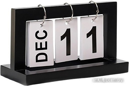 Настольный календарь AksHome Calendar (черный)