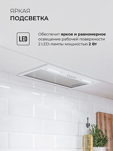 Кухонная вытяжка LEX Hyper 600 Inverter WH