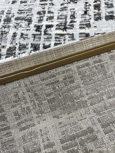 Ковер для жилой комнаты Bossan Rome E026A-GRI-AGRI (1.4x2)