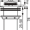 Донный клапан Ferro S283B