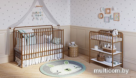 Пеленальный столик Polini Kids Vintage 1180 (бронзовый)