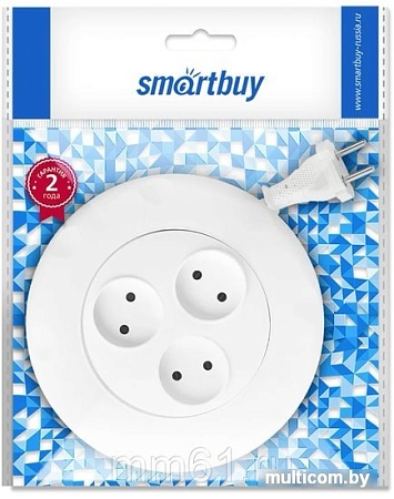 Удлинитель SmartBuy SBE-10-3-03-W