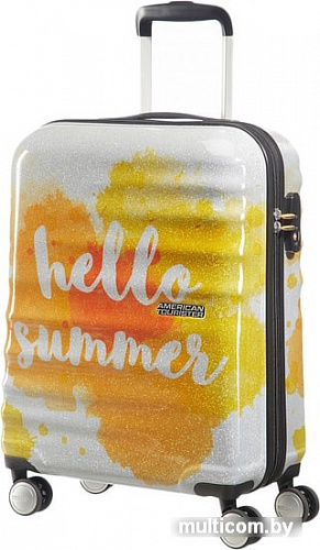 Чемодан-спиннер American Tourister Wavebreaker Hello Summer 55 см