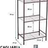 Этажерка UniStor Cagliari 44x27x91cm