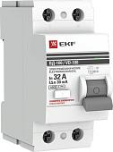 EKF PROxima ВД-100 2P 32А 30мА elcb-2-32-30-em-pro