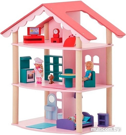 Кукольный домик Paremo Роза Хутор PD215