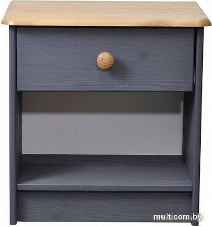 Тумба Диприз Хаба Д 1411.2 (серый воск/антик)