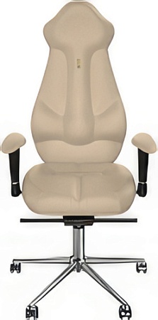 Кресло Kulik System Imperial (азур, кремовый с подголовником)