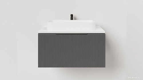 Salini Тумба под умывальник Touch V 60 T600V1A (антрацит)