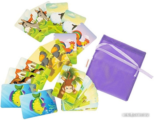 Развивающая игра Bondibon Ку-ка-ре-ку! И все, все, все… 3 в 1 ВВ4710