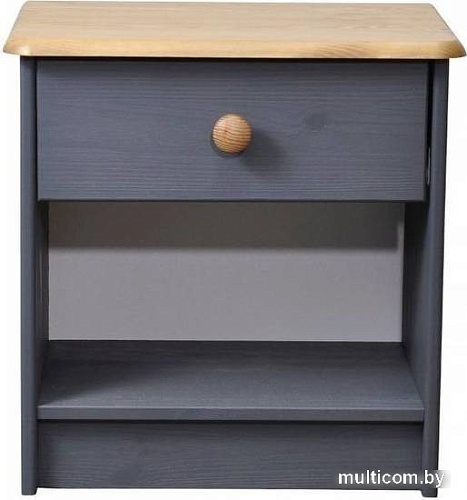 Тумба Диприз Хаба Д 1411.2 (серый воск/антик)