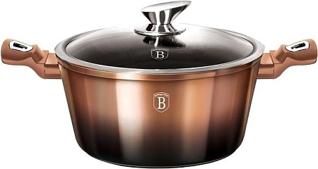 Кастрюля Berlinger Haus Rosegold Noir Metallic Line BH-1894