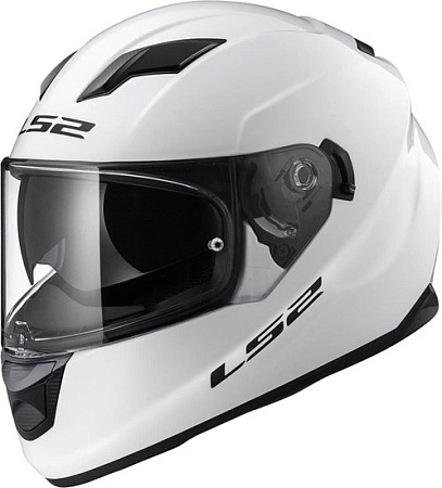 Мотошлем LS2 FF320 Steam Evo Solid (XS, white)