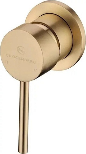 Смеситель Grocenberg GB511 (золото матовый)