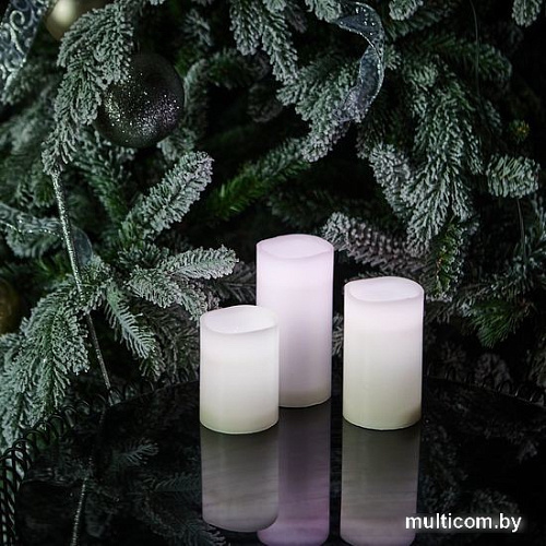 Новогодняя свеча Uniel ULD-F052 RGB RC CANDLE SET3 UL-00007259