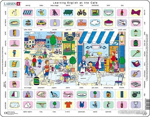 Пазл Larsen Изучаем английский 2 EN2