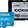 Карта памяти Kioxia Exceria microSDHC LMEX1L032GG2 32GB (с адаптером)