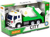 Грузовик Полесье Сити контейнеровоз 86198 (зелёный)