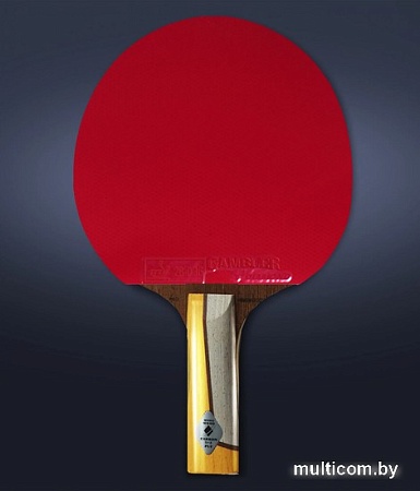 Ракетка для настольного тенниса Gambler Im8 Carbon Burst GRC-12 (прямая)