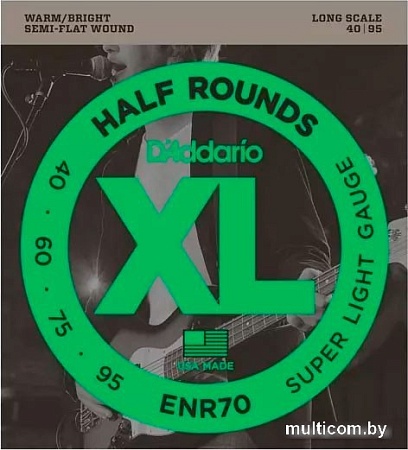 Струны для гитары D'Addario ENR70