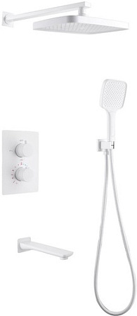 Душевая система Abber Weiss Insel AF8050W (белый)