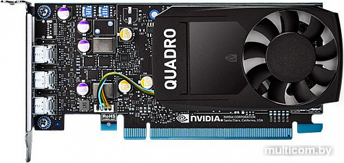 Видеокарта PNY Quadro P400 2GB GDDR5 [VCQP400BLK-1]