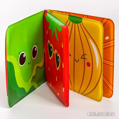 Игрушка для ванной Крошка Я Фрукты и овощи 5084682