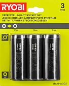 Набор торцевых головок Ryobi RAKPISOC3 (3 предмета)