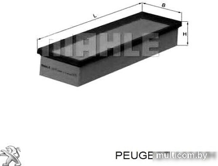Воздушный фильтр Peugeot/Citroen 1444VH