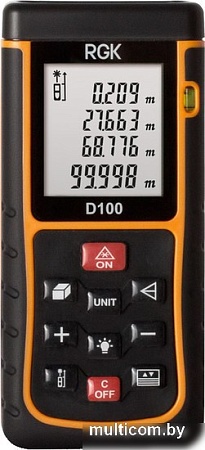 Лазерный дальномер RGK D100