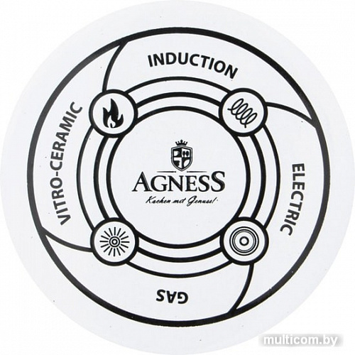 Чайник без свистка Agness Фландрия 950-443