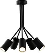 Люстра средней высоты Lampex Mateo 5 528/5 CZA