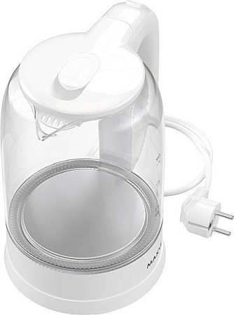 Электрический чайник Maxvi KE1741G (белый)