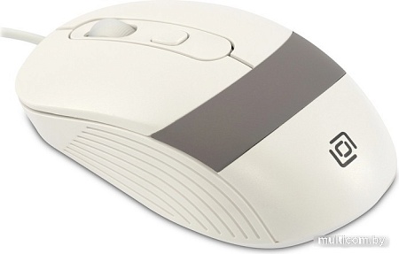 Мышь Oklick 310M (белый/серый)