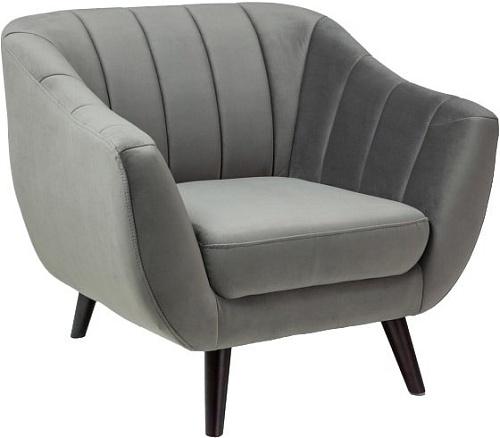 Интерьерное кресло Signal Elite 1 Velvet Bluvel 14 (серый)