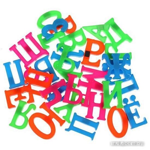 Алфавит Играем вместе Магнитные буквы Синий трактор B1331539-BTR