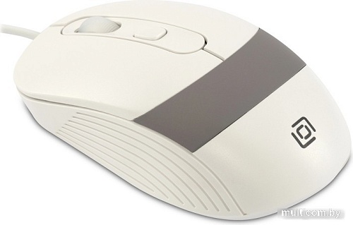 Мышь Oklick 310M (белый/серый)