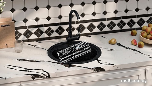 Кухонная мойка Ulgran U-700 (344 ультра-черный)