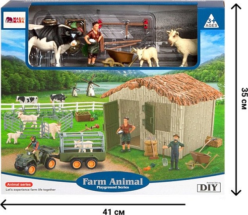 Игровой набор Masai Mara На ферме ММ205-048