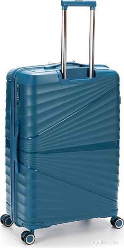 Чемодан-спиннер Torber Nevo T2207L (синий)