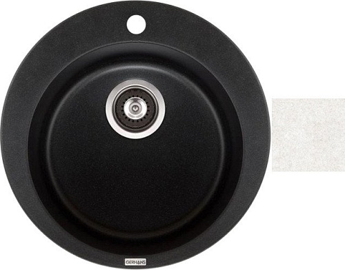 Кухонная мойка Gerhans A04 (белый)