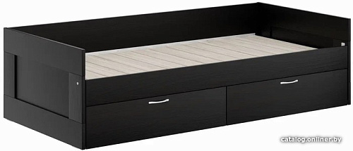 Кровать с выдвижным спальным местом Mio Tesoro Сириус раздвижная 80x200 2.02.08.410.5 (дуб венге)