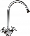 Смеситель Decoroom DR46028 (хром/черный)