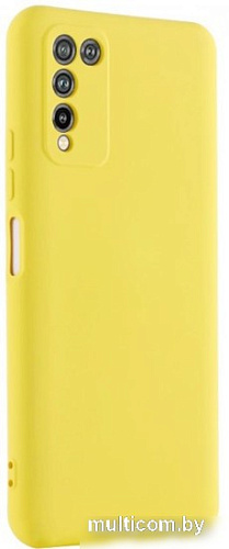 Чехол для телефона Case Cheap Liquid для Honor 10X Lite (желтый)