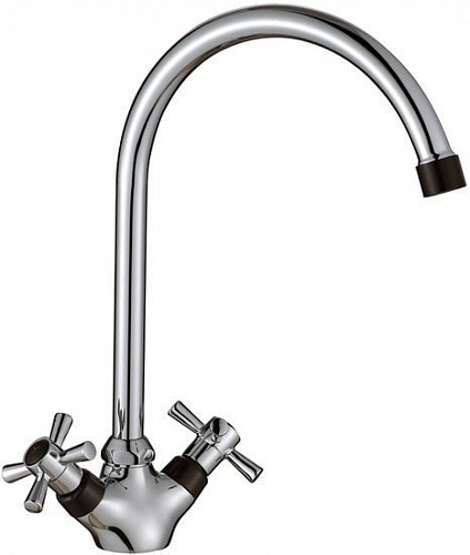 Смеситель Decoroom DR46028 (хром/черный)