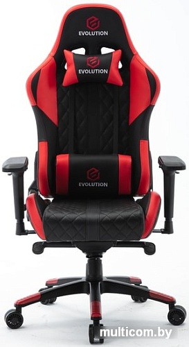 Кресло Evolution Racer (черный/красный)