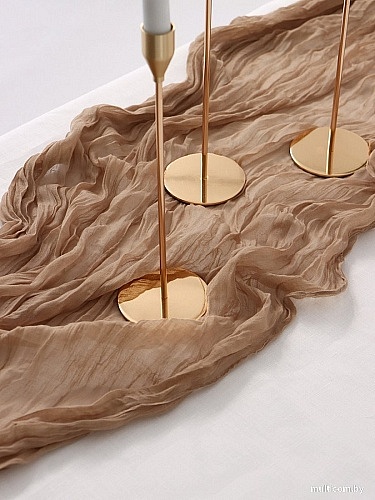 Дорожка на стол Этель 10875215 (бежевый)