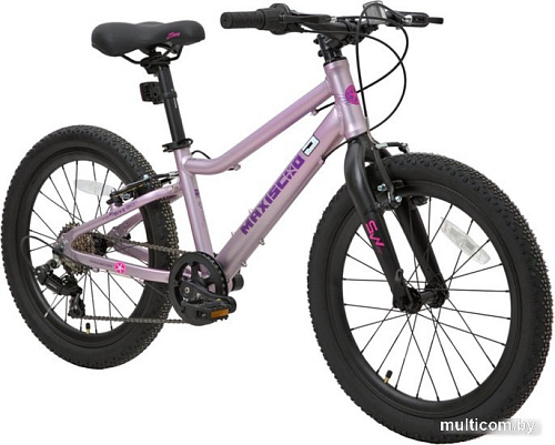 Детский велосипед Maxiscoo 5Bike 20 L 2024 (розовый сапфир)