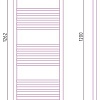 Полотенцесушитель Сунержа Богема+ прямая 1200х400 30-0220-1240