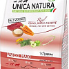 Сухой корм для собак Unica Natura Unico Maxi с олениной, рисом и морковью 2.5 кг
